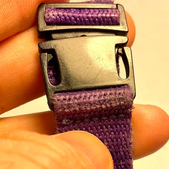 RARE Timex Ironman Triathlon Ladies/Womens/Unisex Watch Purple INDIGLO Vintage - Picture 4 of 4